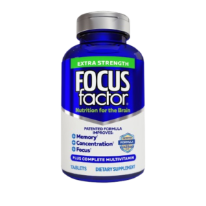 Focus Factor Extra Strength Brain Health Supplement