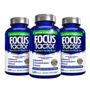 Focus Factor Extra Strength Pack of 3